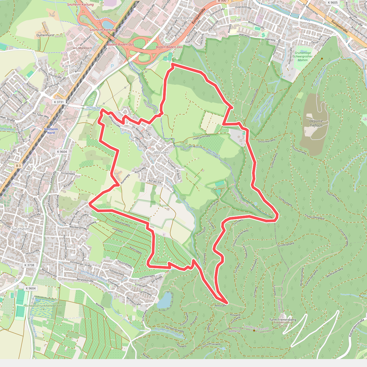 Sängerrundweg Winden