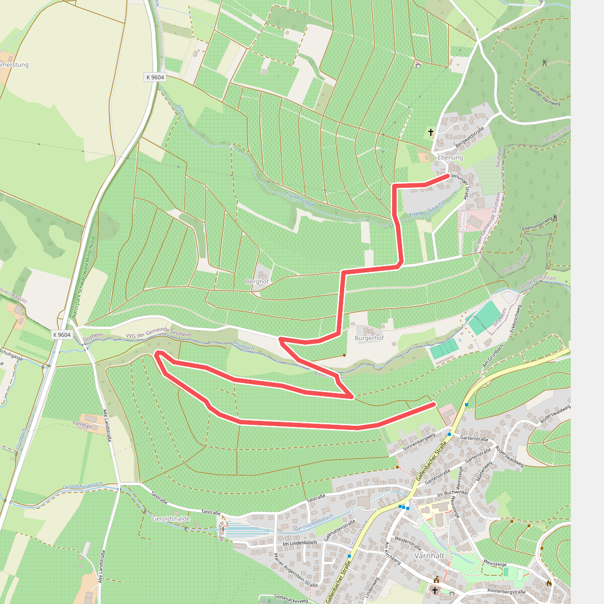 Ebenung - Gallenbach