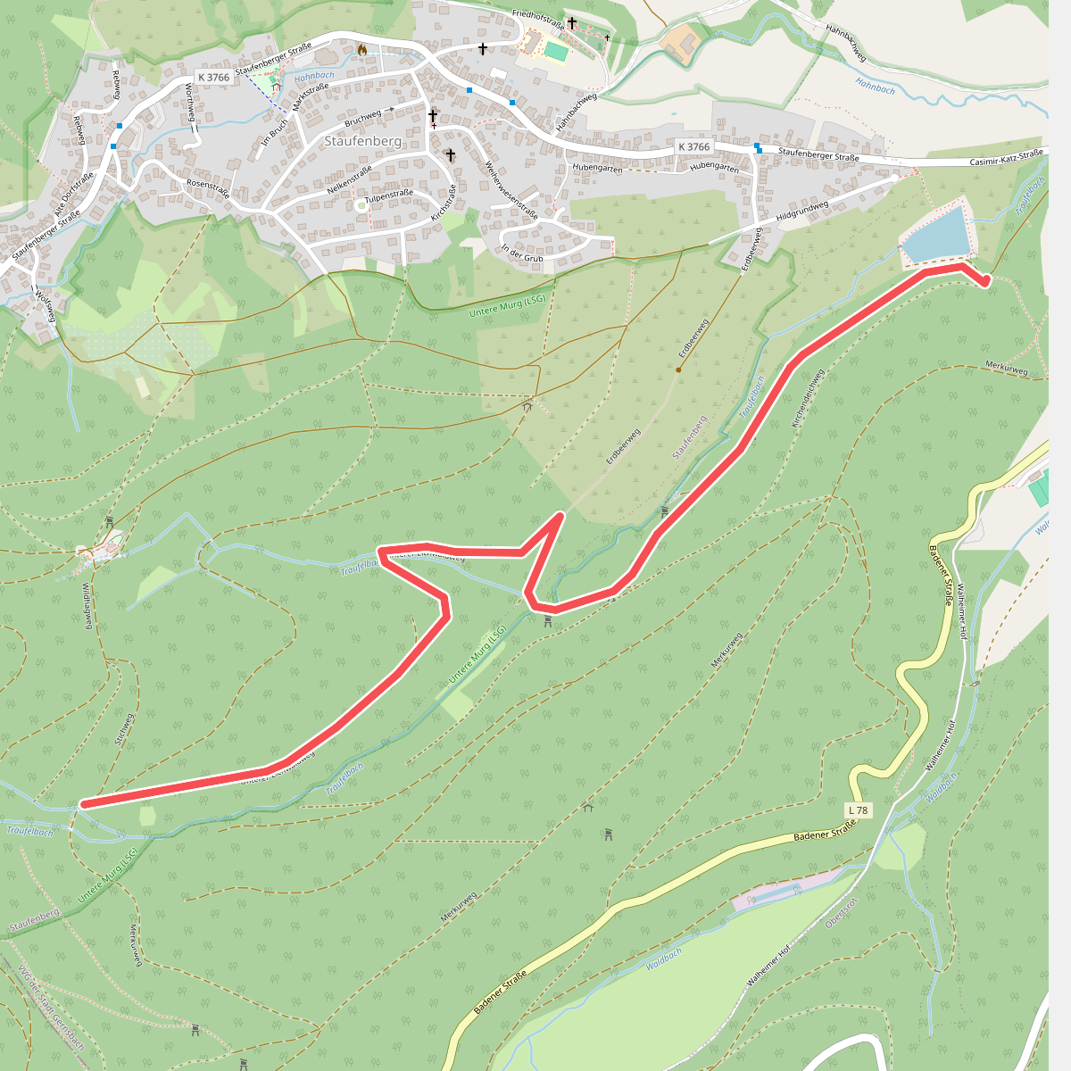 Neuwiese - Träufelbachsee