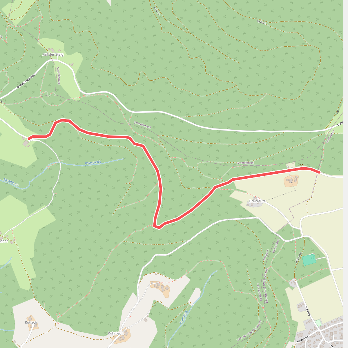 Breitreute - Schwenkenhof