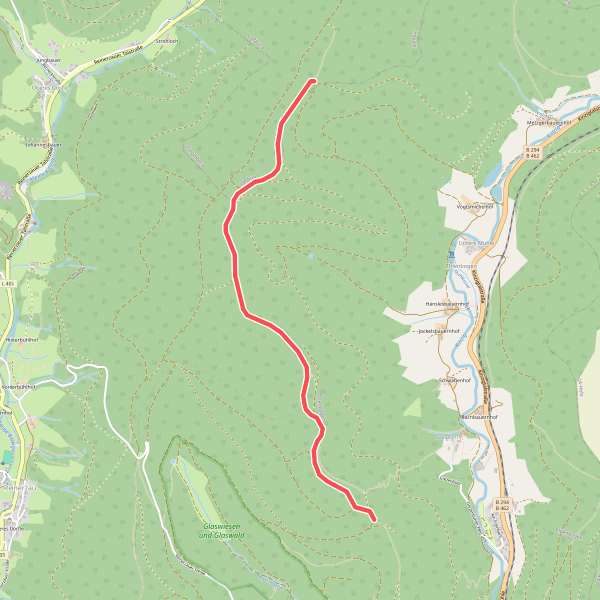Judenwaldhütte - Heilenberghütte