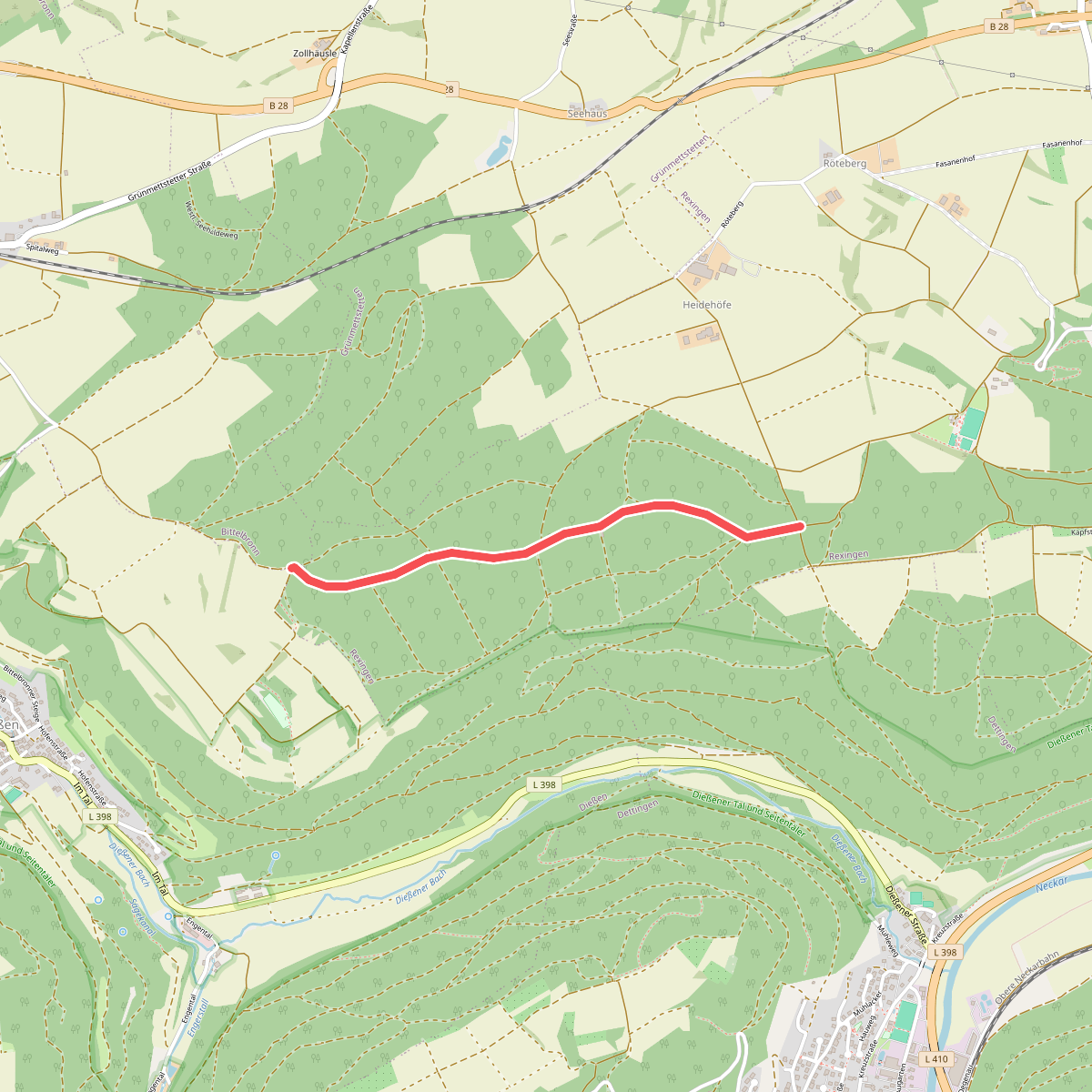Frauenkreuz - Oberer Hau