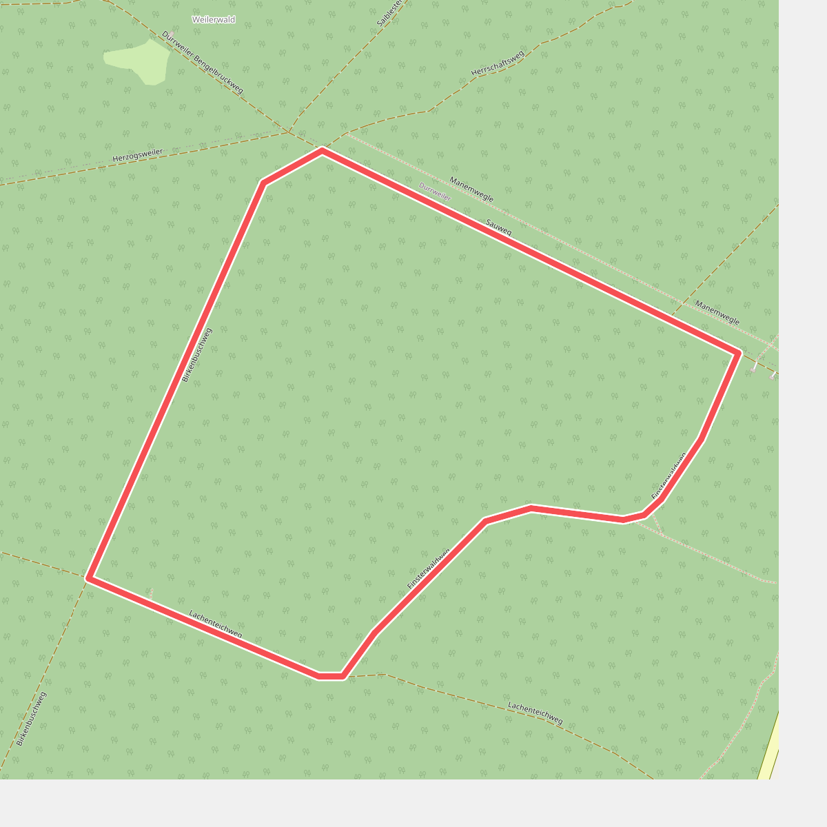 Rundweg Eichel (rot)