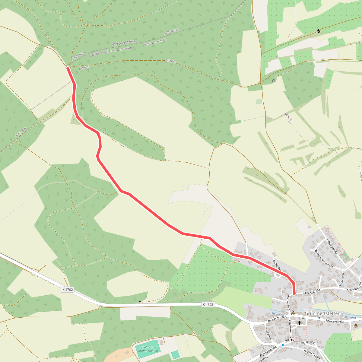 Gansschnabel - Grünmettstetten Aschenberg