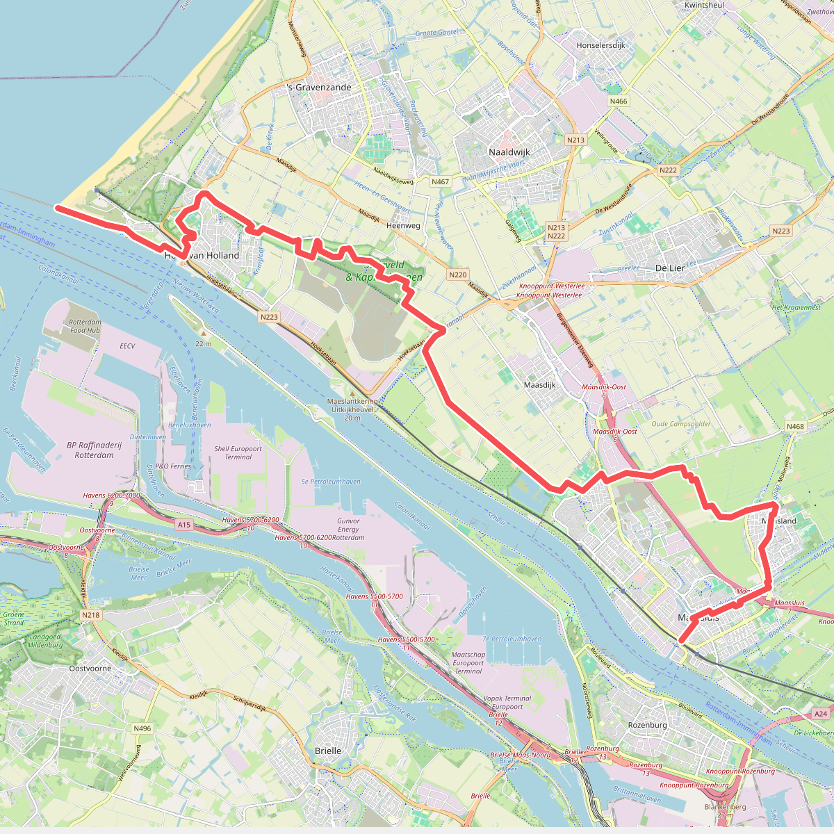 Hoek van Holland - Maassluis