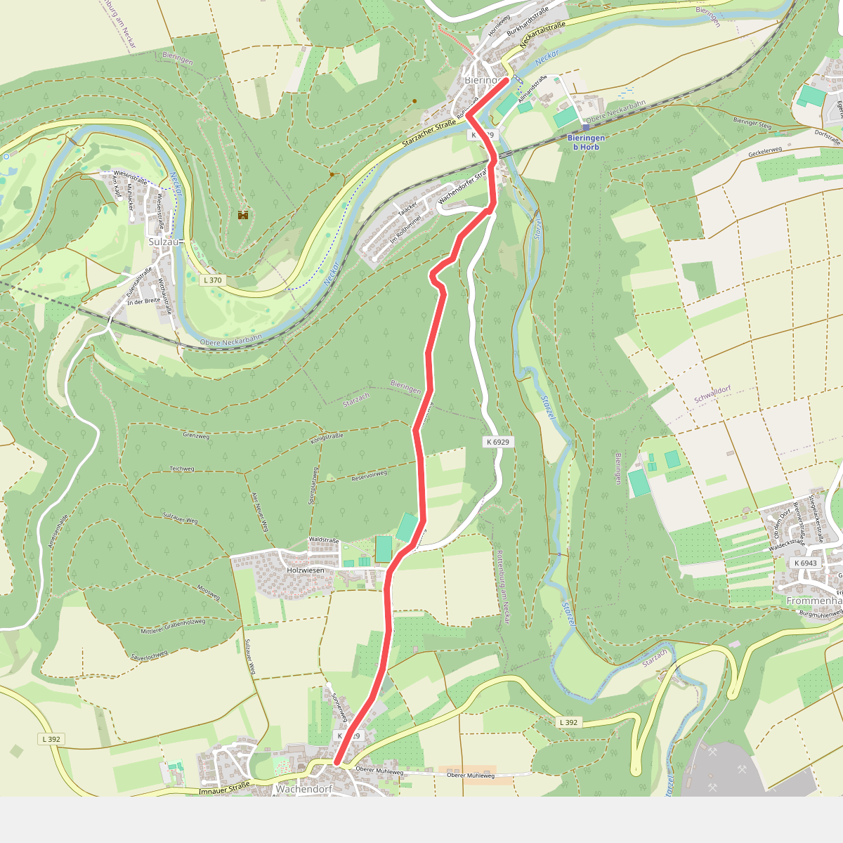 rotes Plus Wachendorf-Bieringen-Obernau
