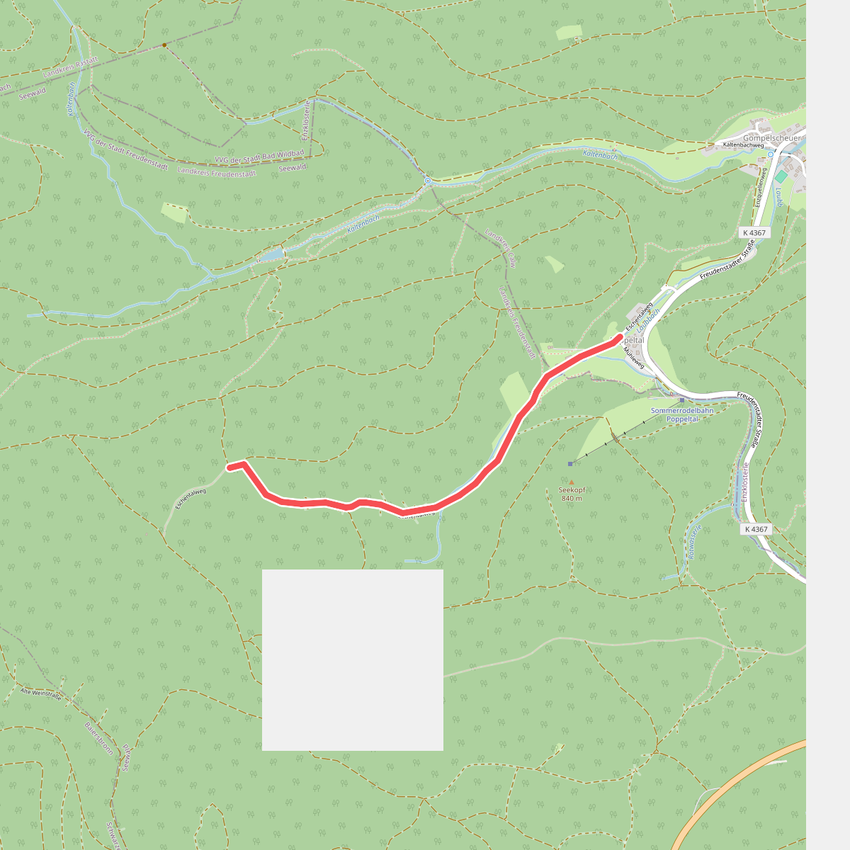 Äschental - Poppeltal Gänsweide