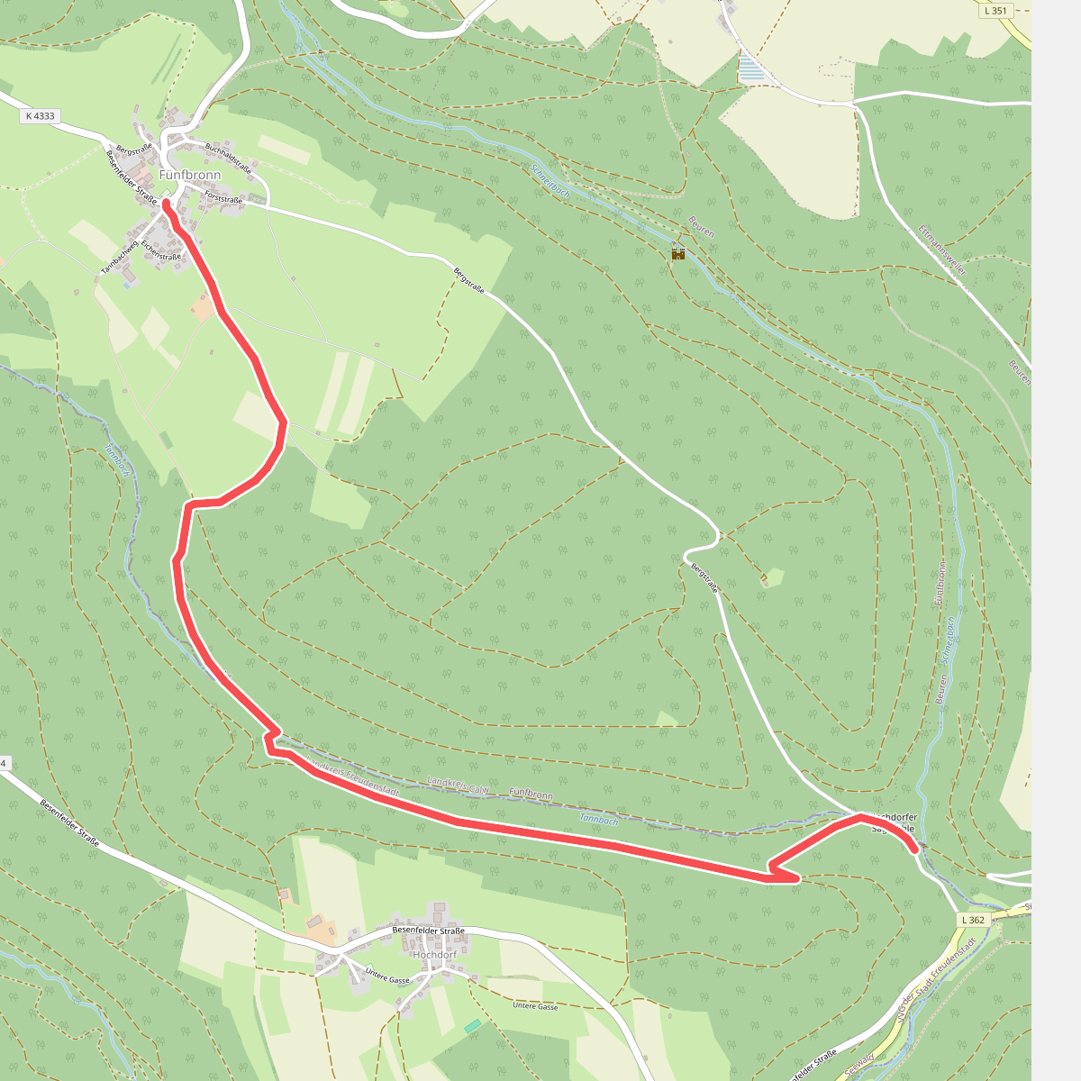 Hochdorfer Sägmühle - Fünfbronn