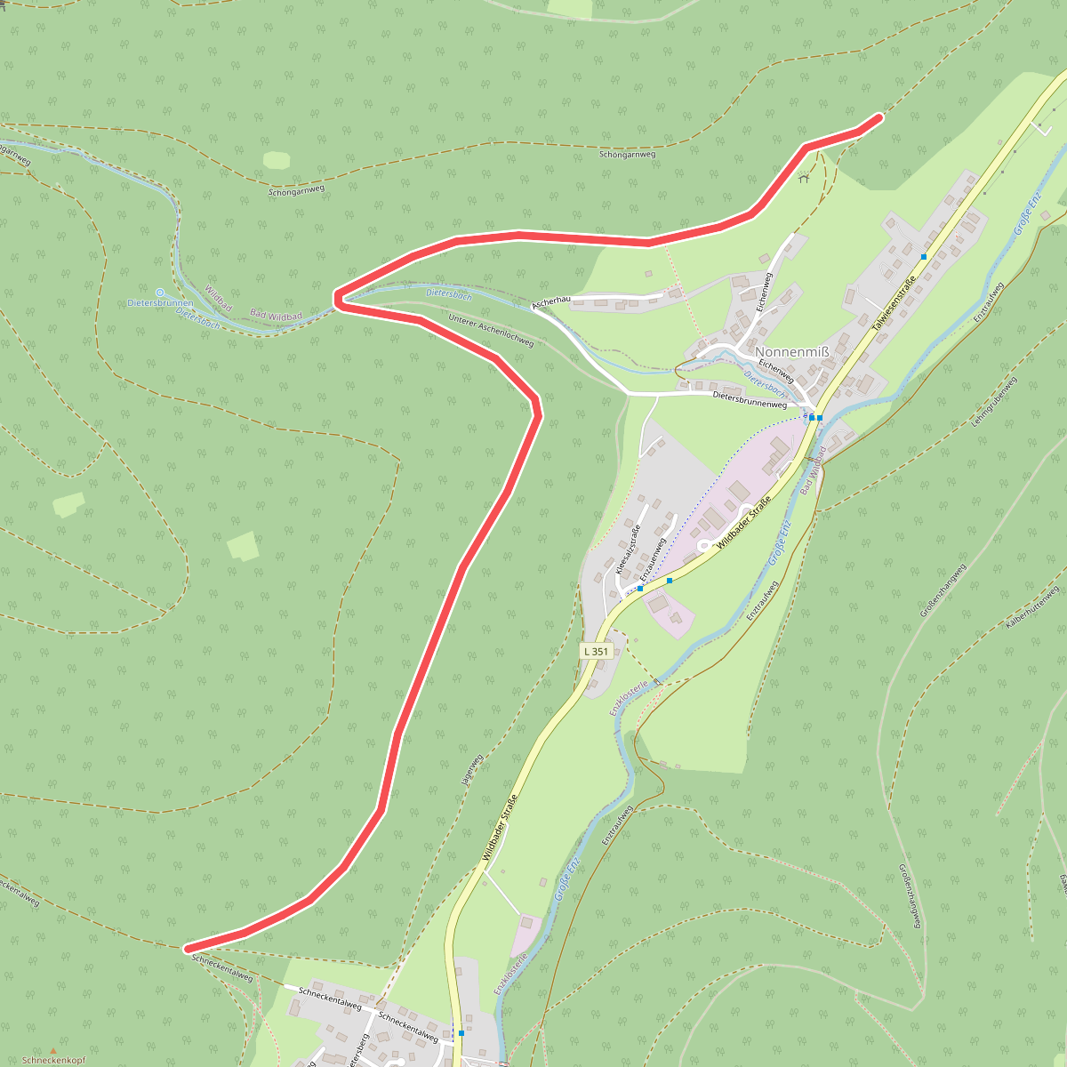 Eiche - Schneckentalweg