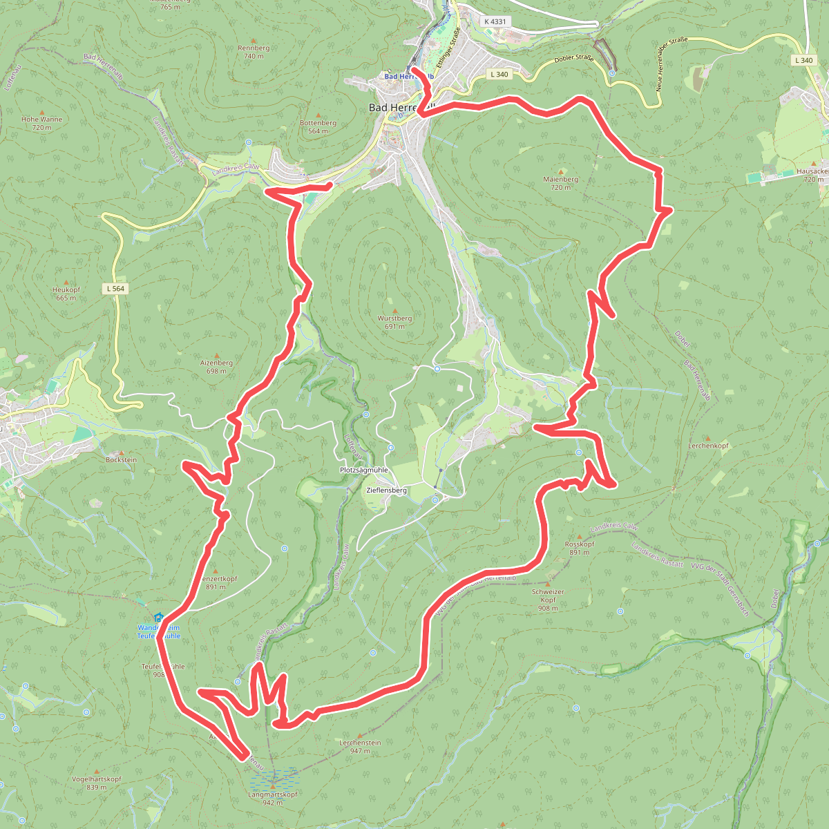 Albtal.Abenteuer.Track - Etappe 1