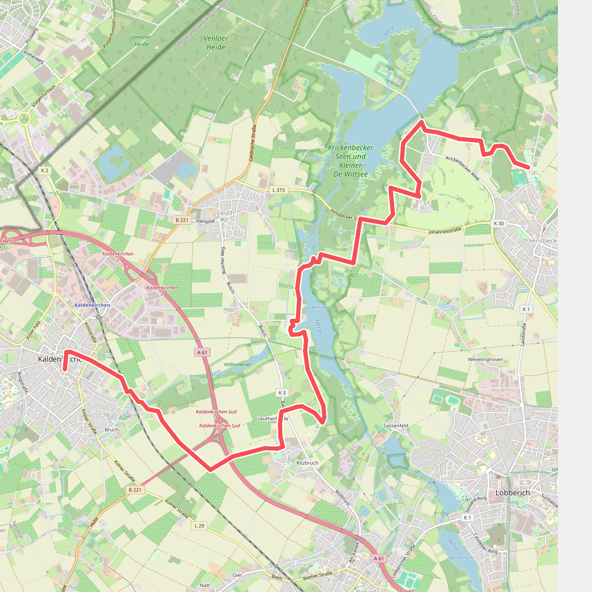 Hinsbeck - Kaldenkirchen