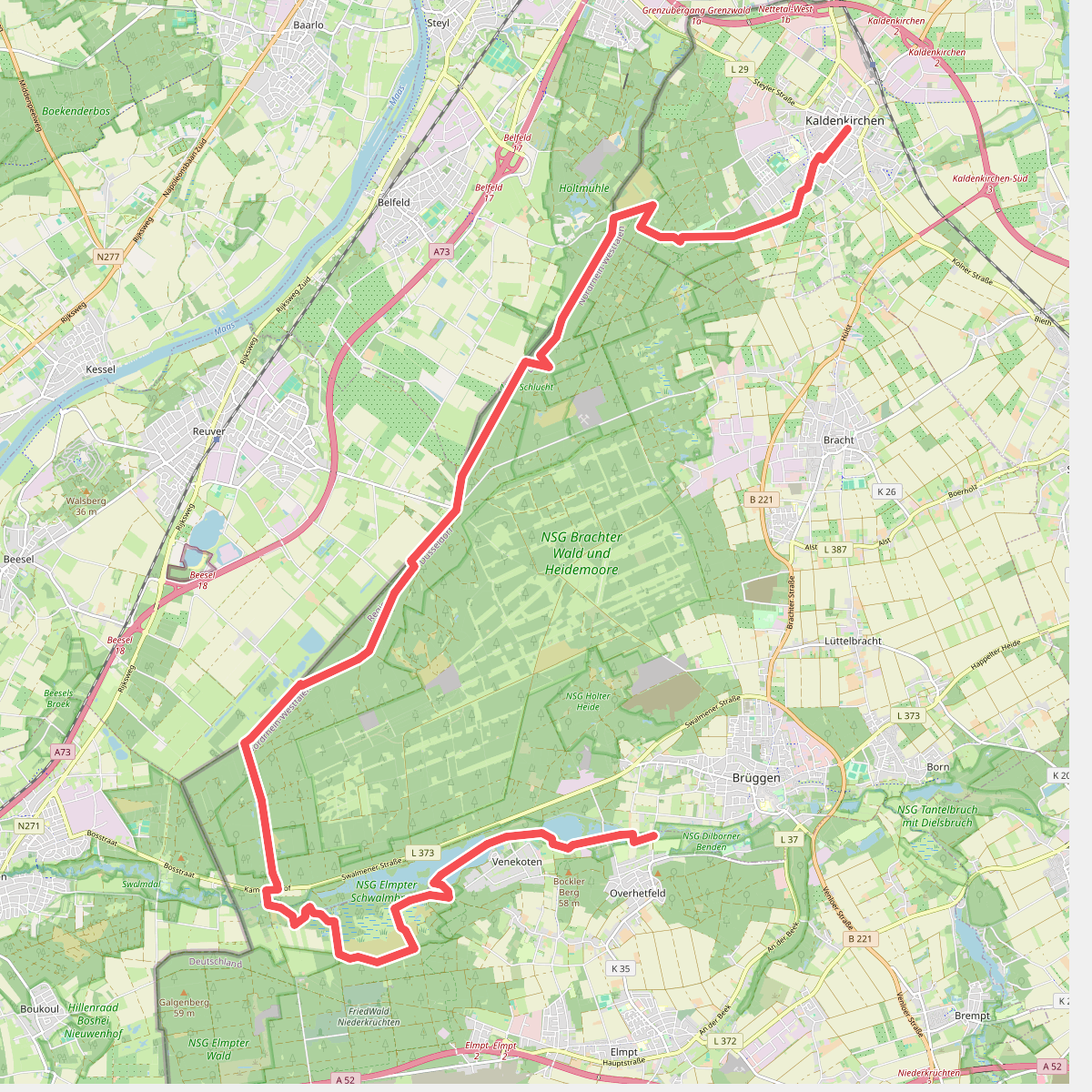 Kaldenkirchen - Bruggen