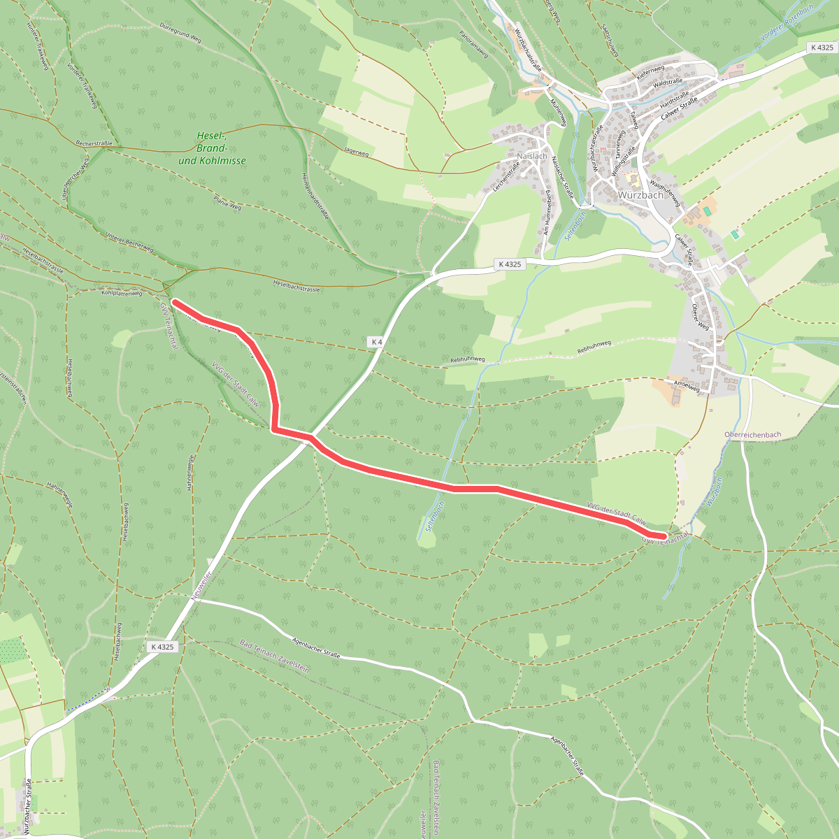 Heselwasen - Oberwürzbach