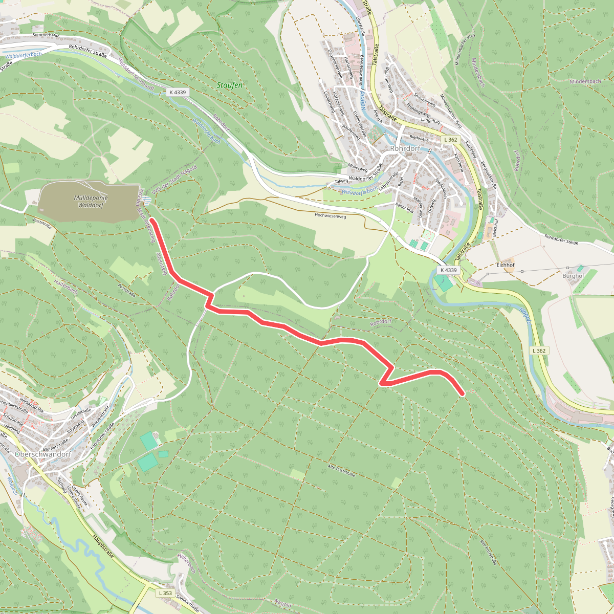 Mülldeponie - Stottele Hütte