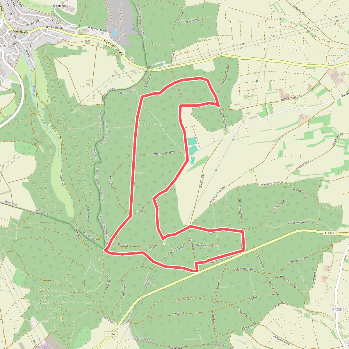 Gedenkstein Route