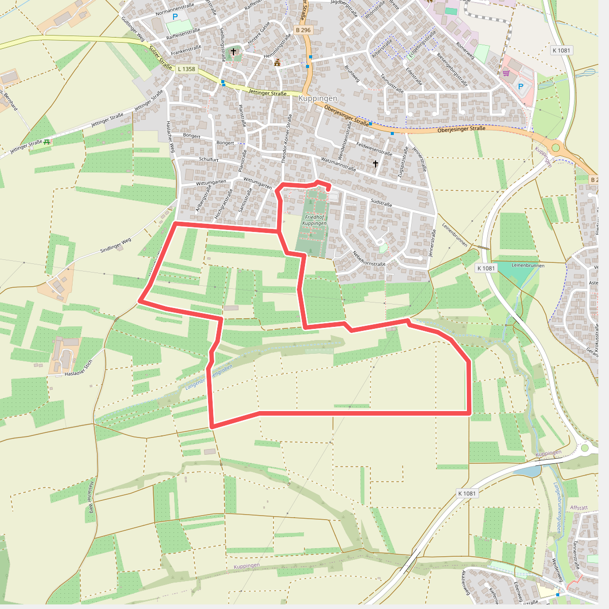 Streuobsterlebnisweg Kuppingen