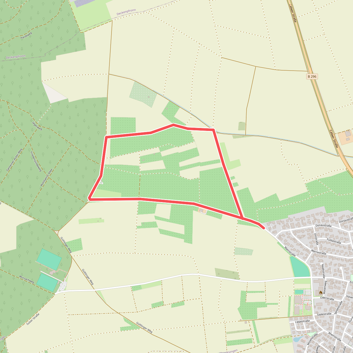 Streuobsterlebnisweg Oberjesingen