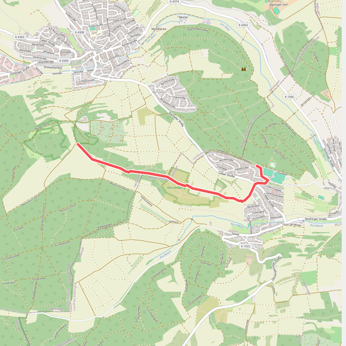 Gechingen Hülsental - Deufringen Sportheim
