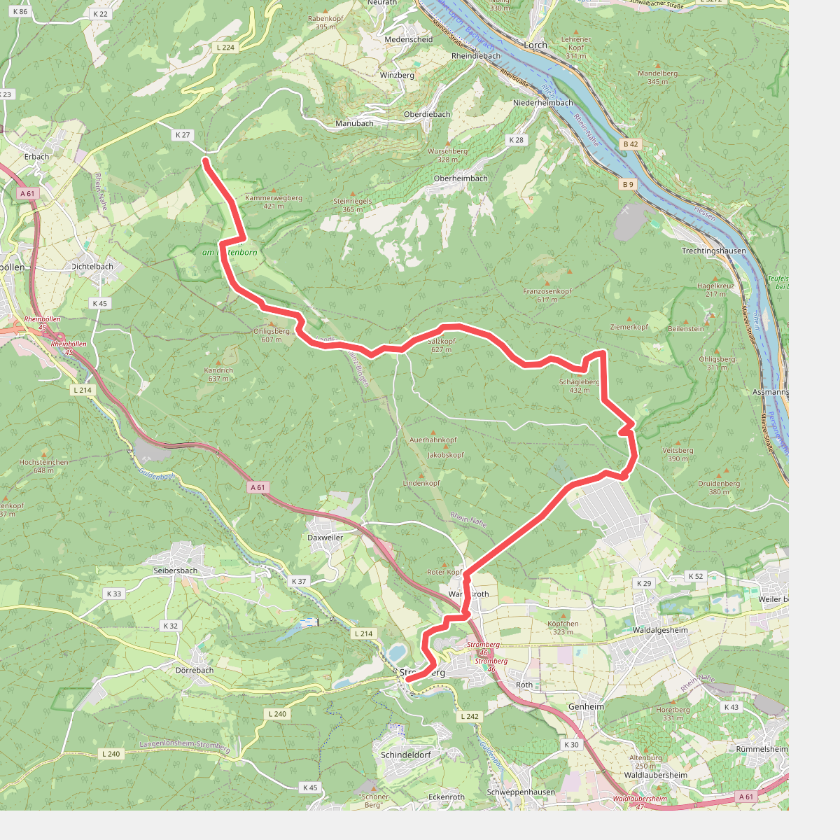 Dichtelbach - Stromberg