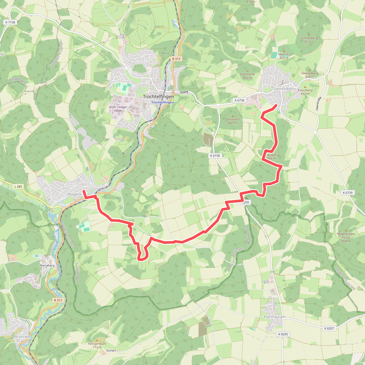 Mägerkingen - Steinhilben