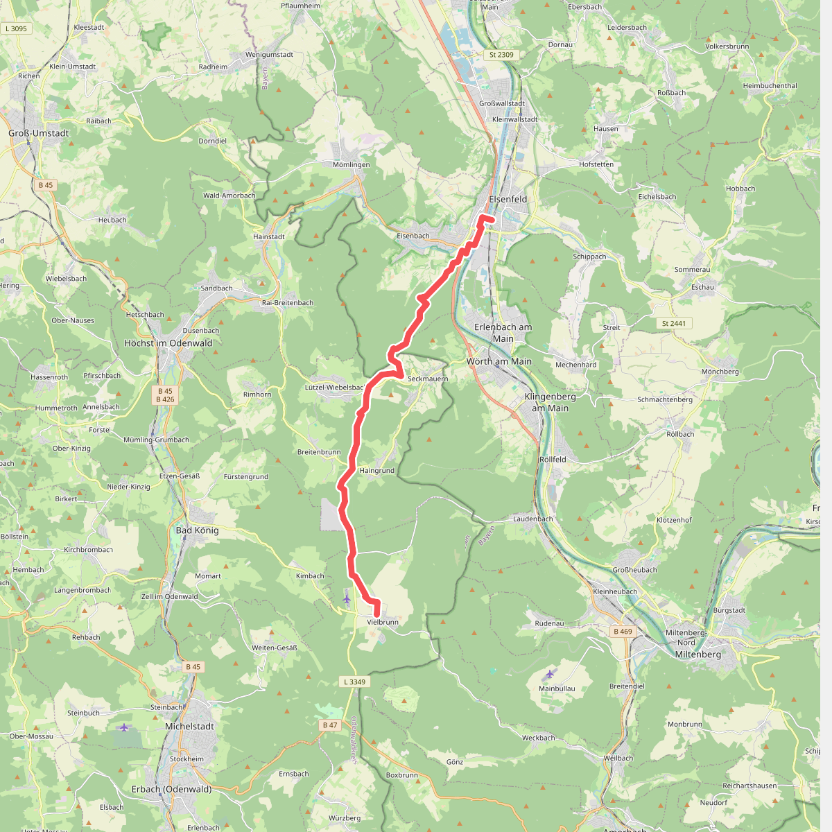 Vielbrunn - Obernburg am Main