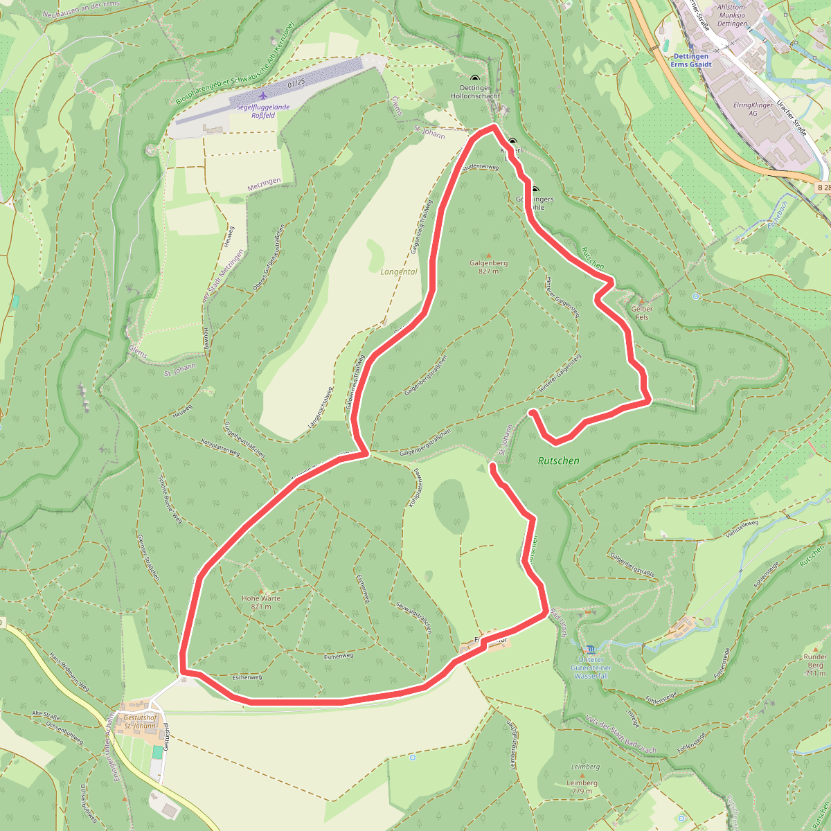 P Gestütshof St. Johann Rundwanderweg 3