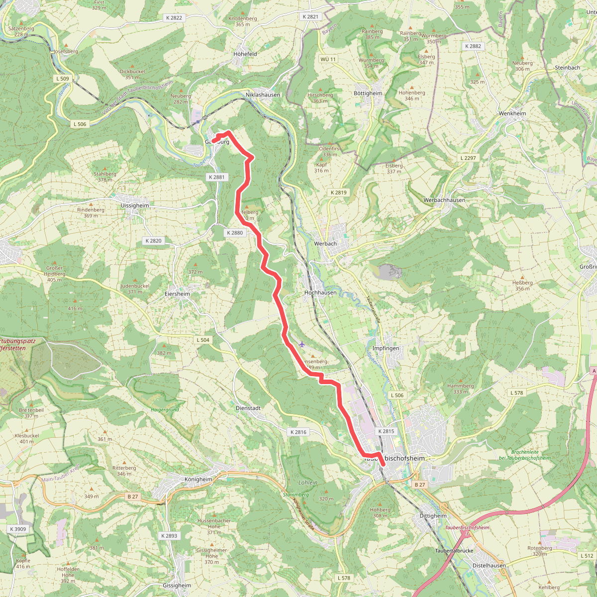 Gamburg - Tauberbischofsheim