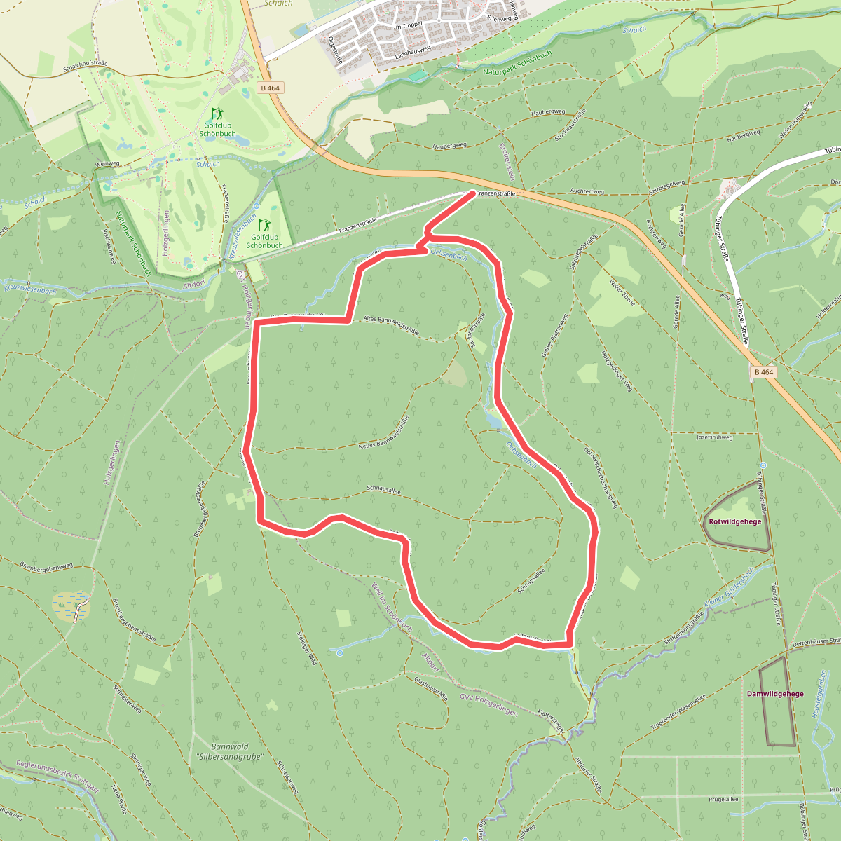 Ochsenweiher Rundweg