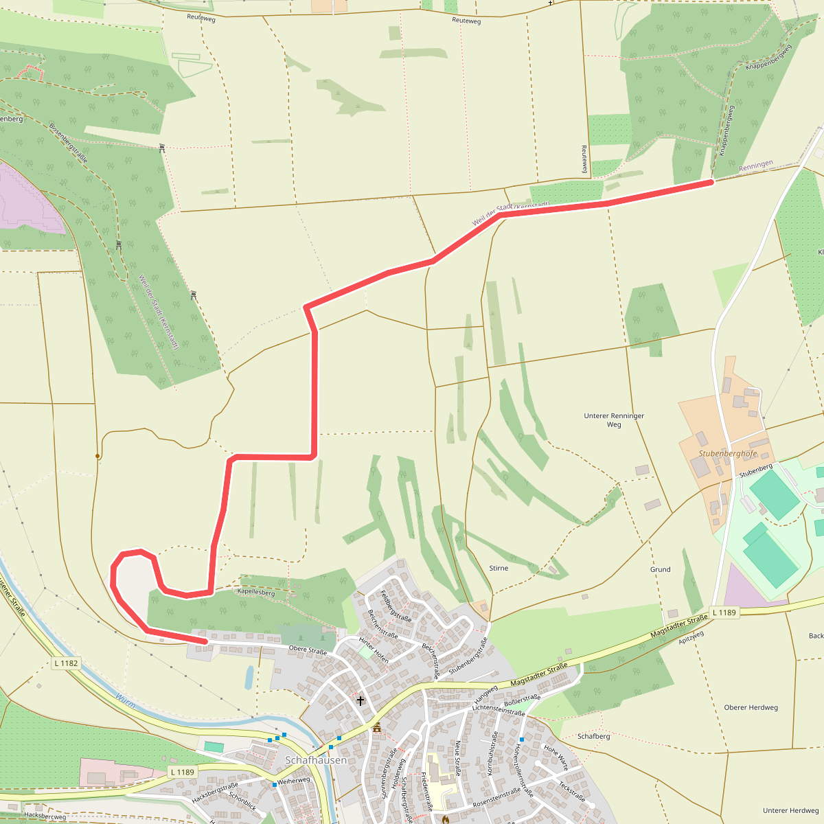 Krappenberg - Schafhausen
