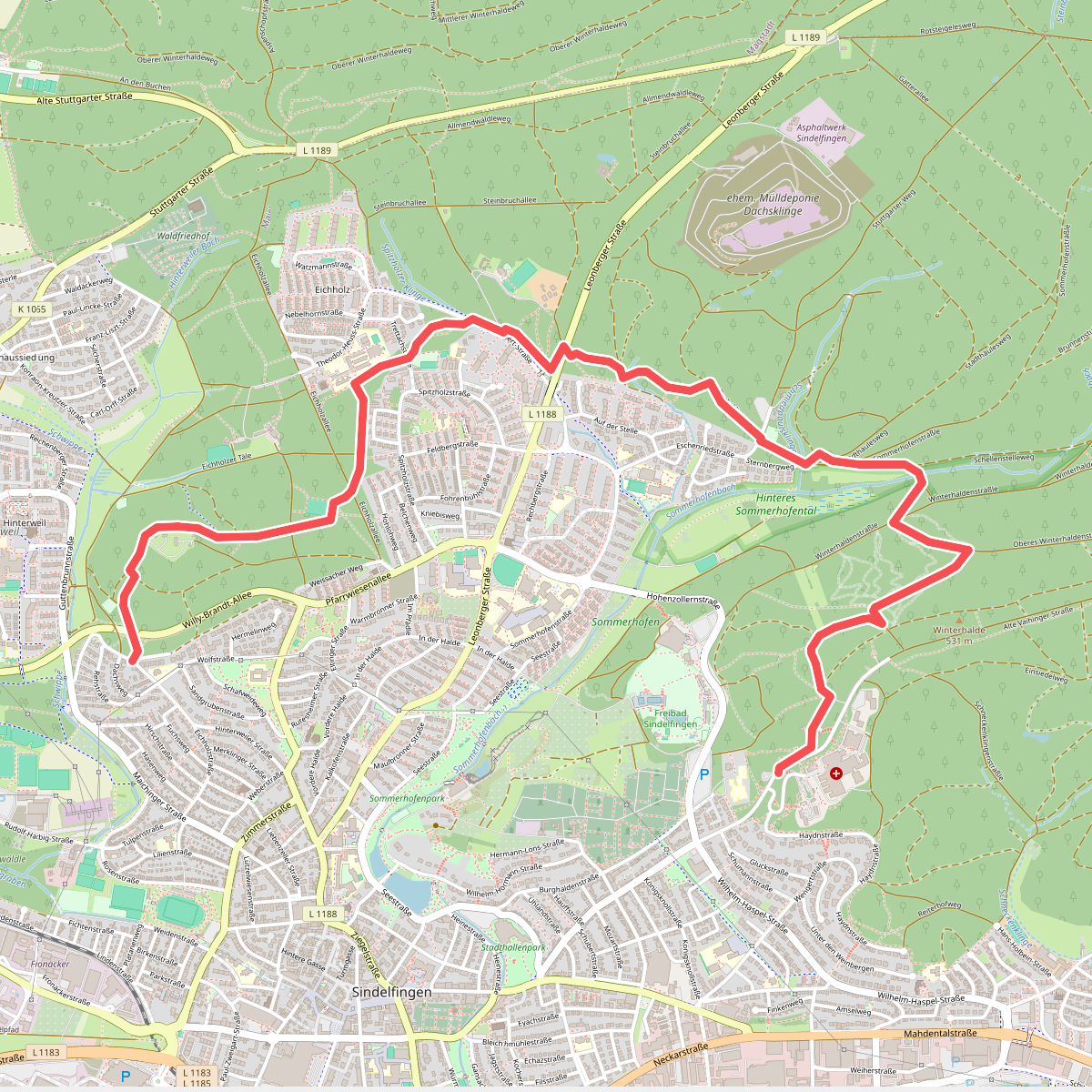 Wilhelm-Ganzhorn Weg