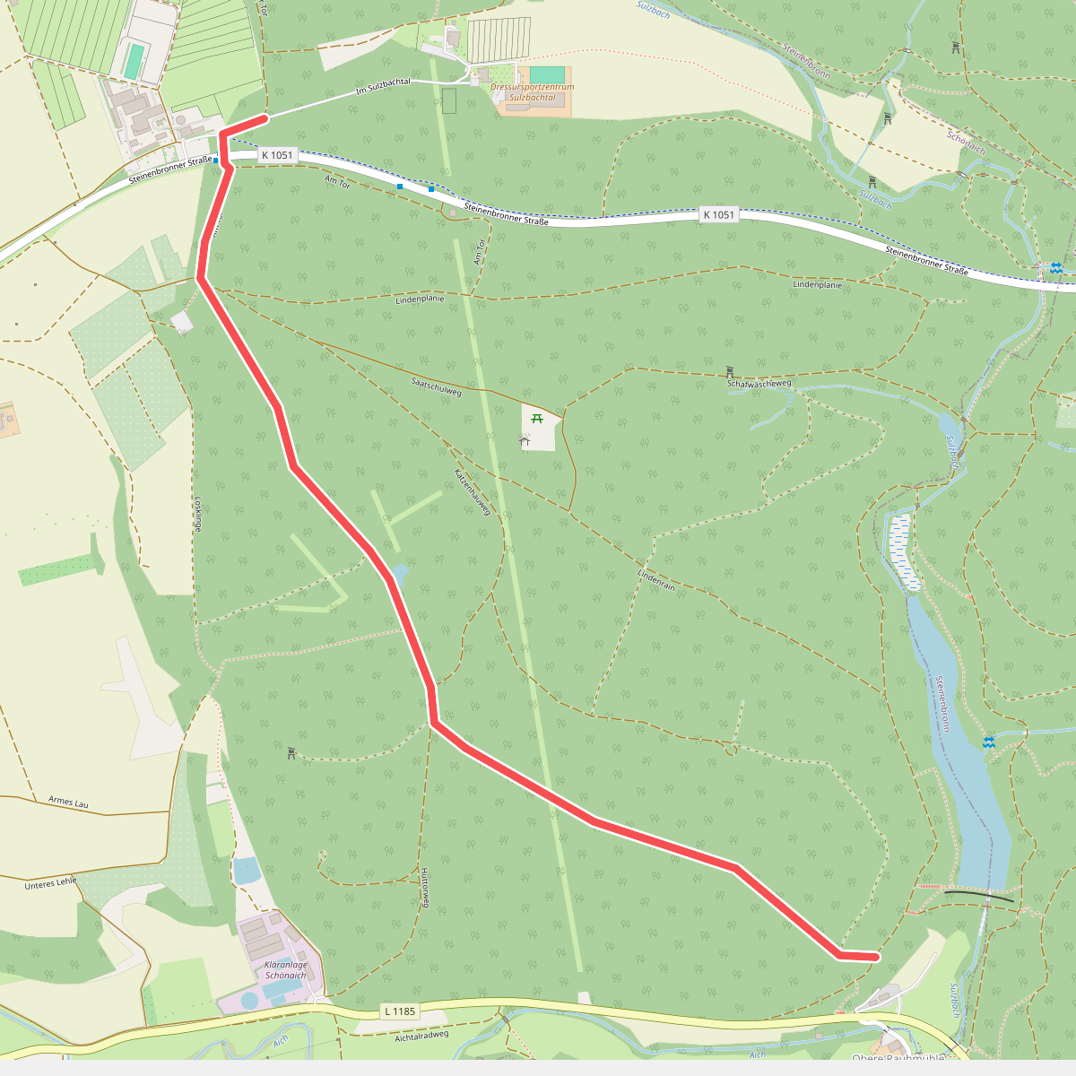 Rauhmühle - Roter Berg