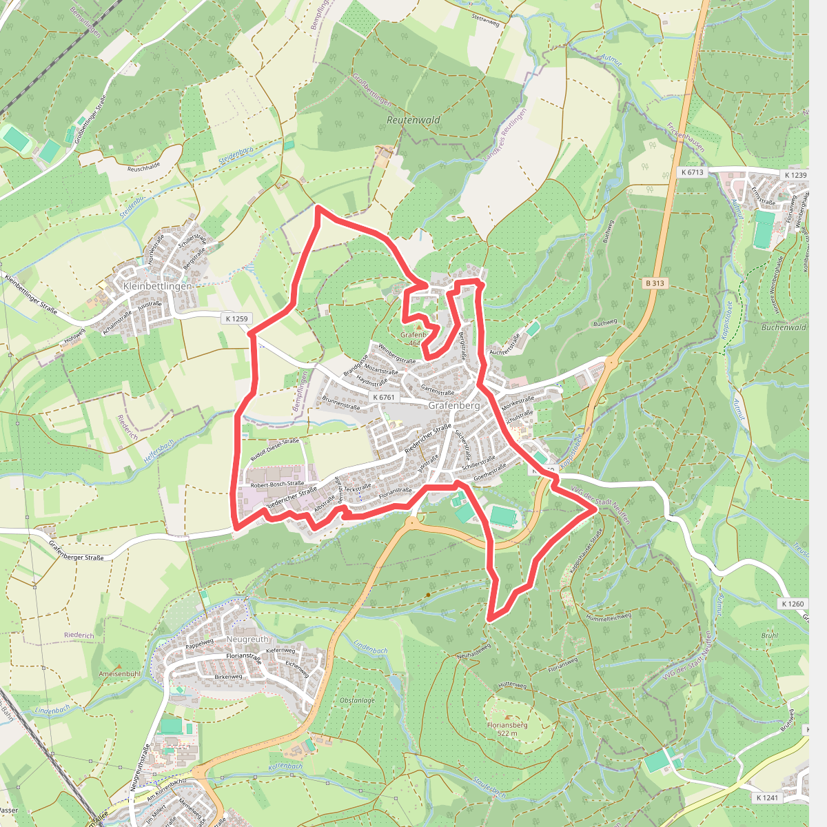 Grafenberger Mörike-Weg