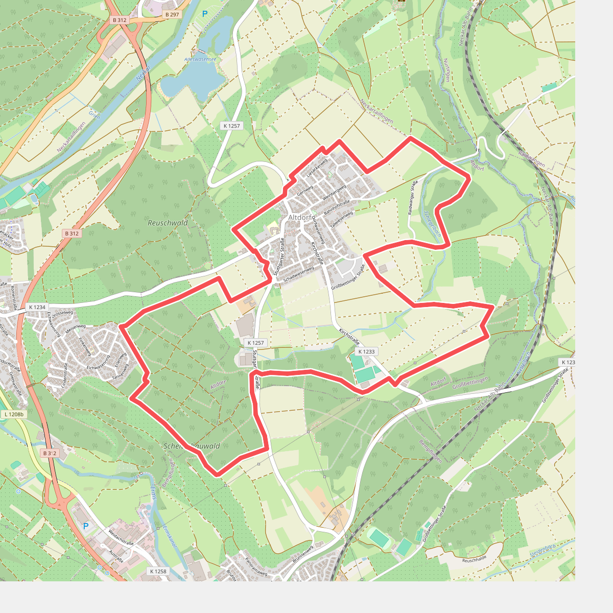 Panoramaweg Altdorf