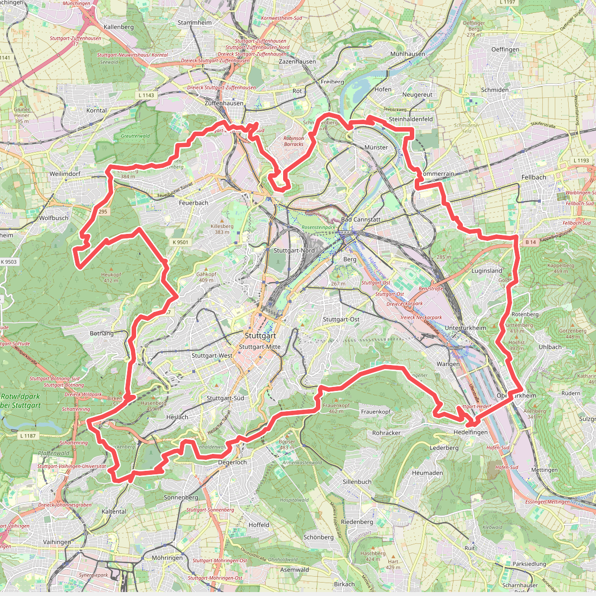 Stuttgarter Rundwanderweg