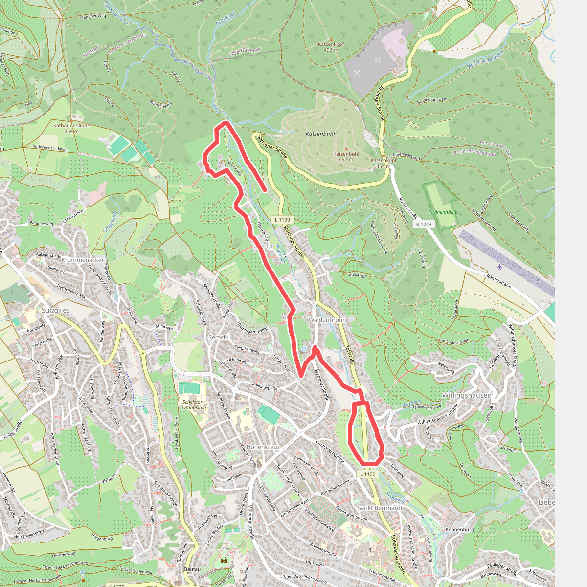 Brunnenwanderweg Oberes Hainbachtal