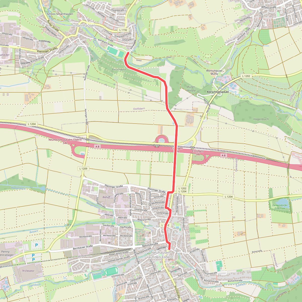 Eichwiesen - Neuhausen