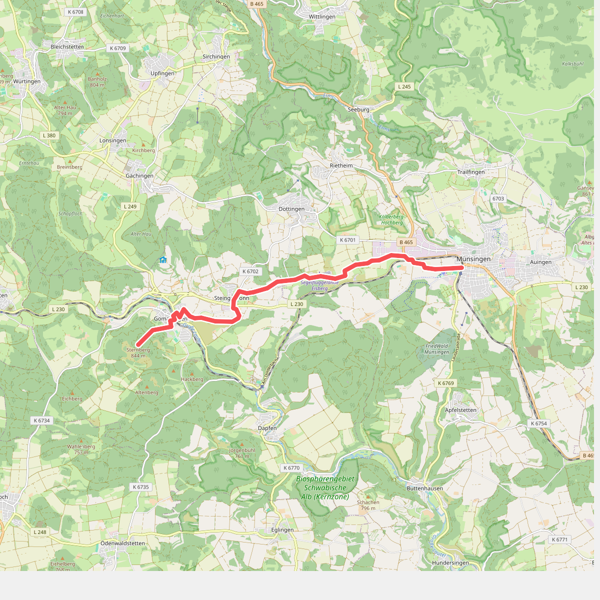 Sternberg - Münsingen