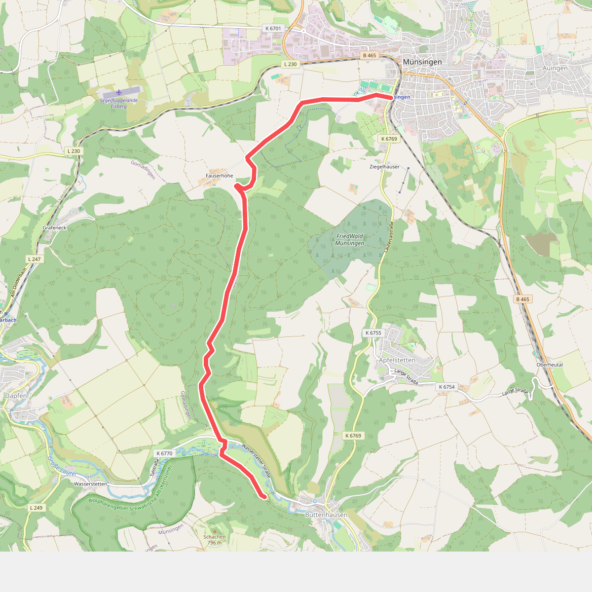 Tour 10 Tiefental und Fauserhöhe