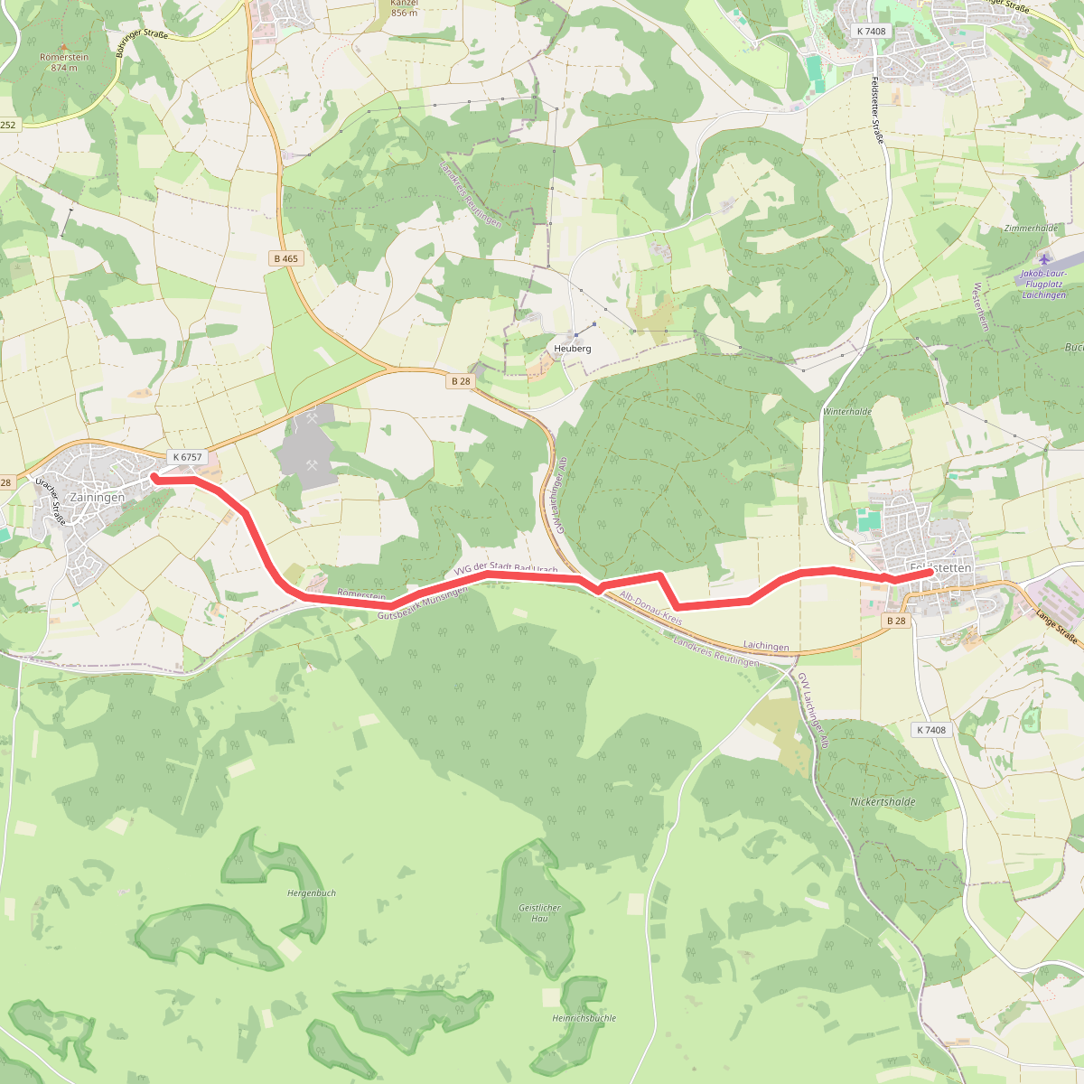 Feldstetten - Zainingen