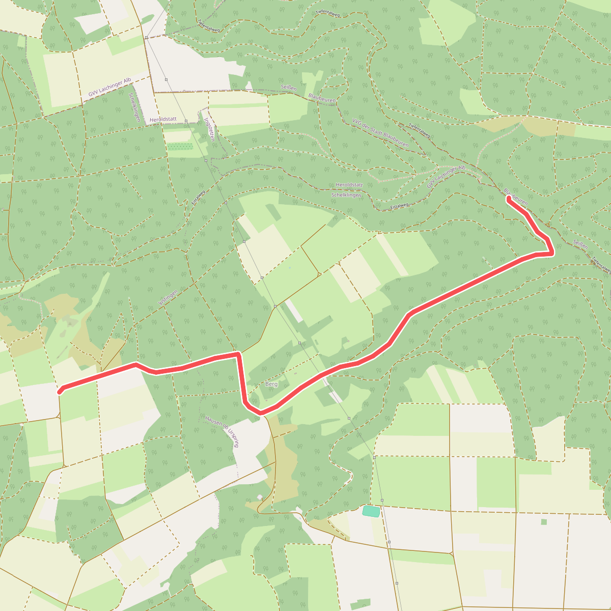 HW7 - Berg - Tiefentalweg