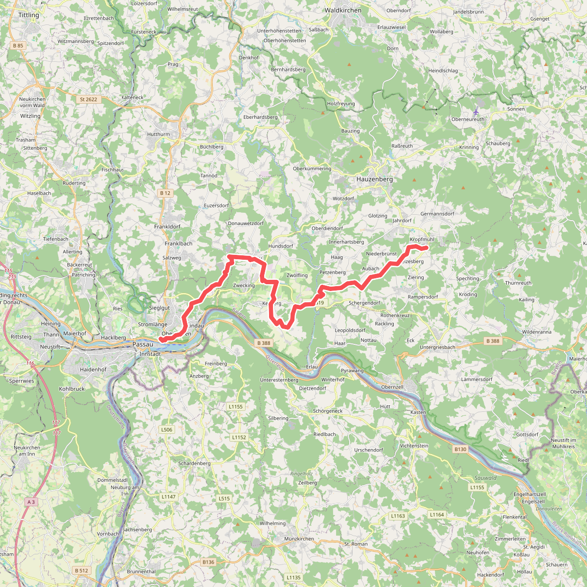 Passau - Kropfmuhl
