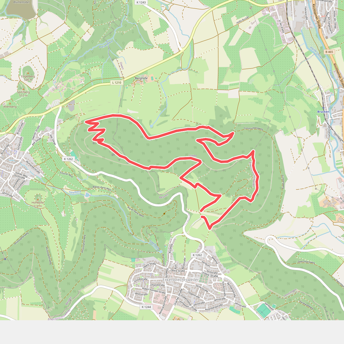 hochgehlegen
