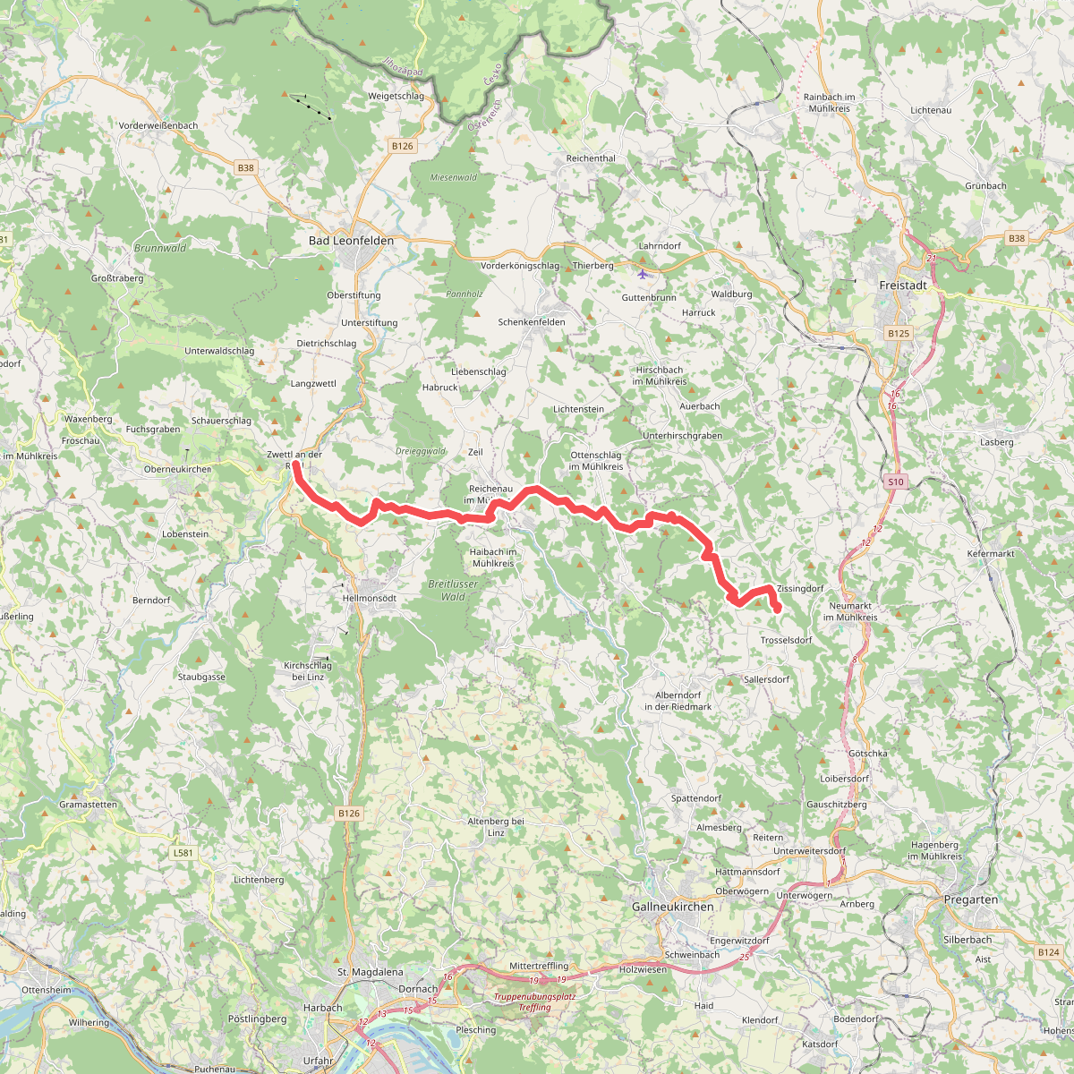 Zwettl an der Rodl - Neumarkt im Muhlkreis