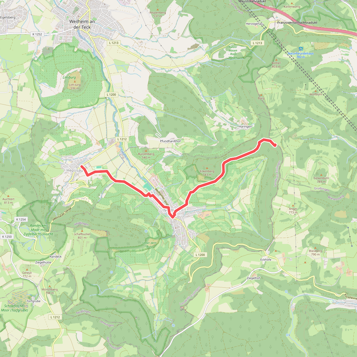 Häringen - Neidlingen - Hepsisau