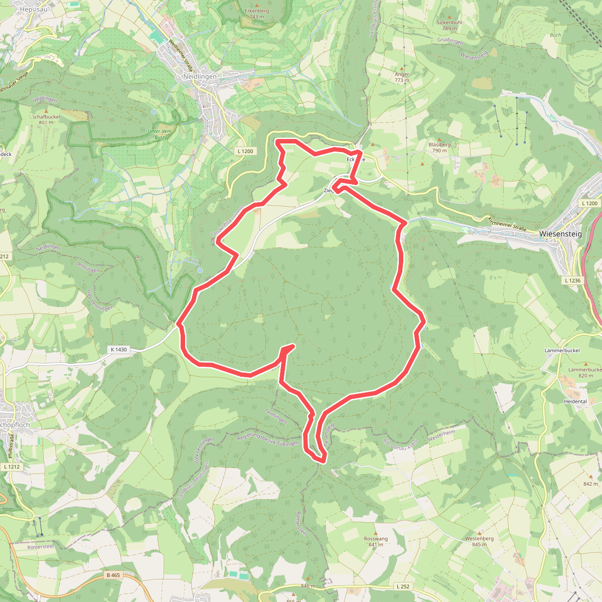 Löwenpfade: Filsursprung-Runde