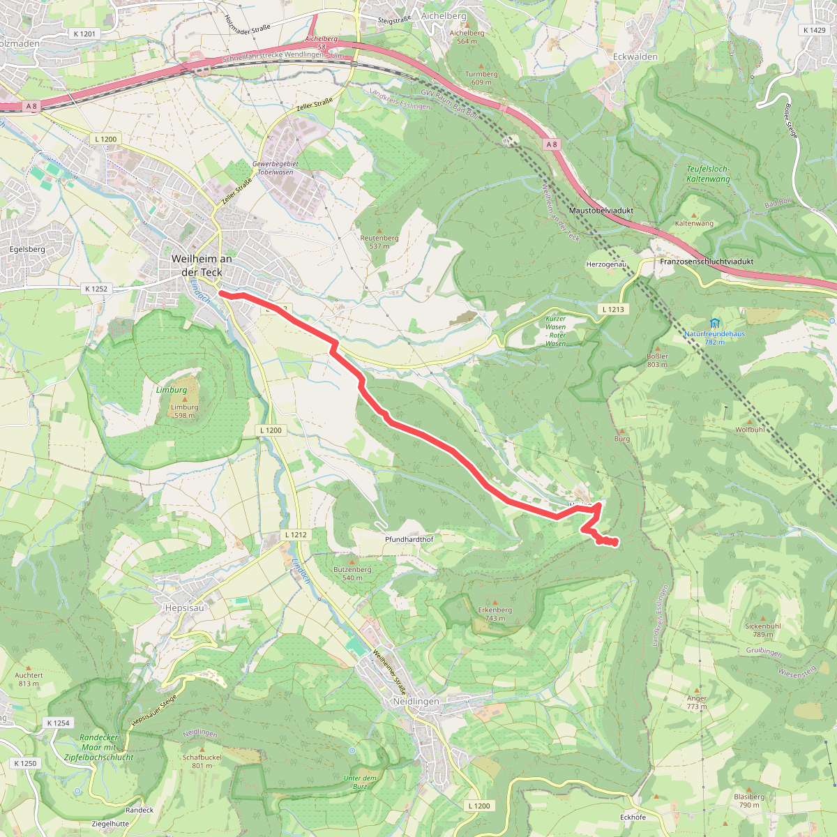 Weilheim - Häringen - Sickenbühl