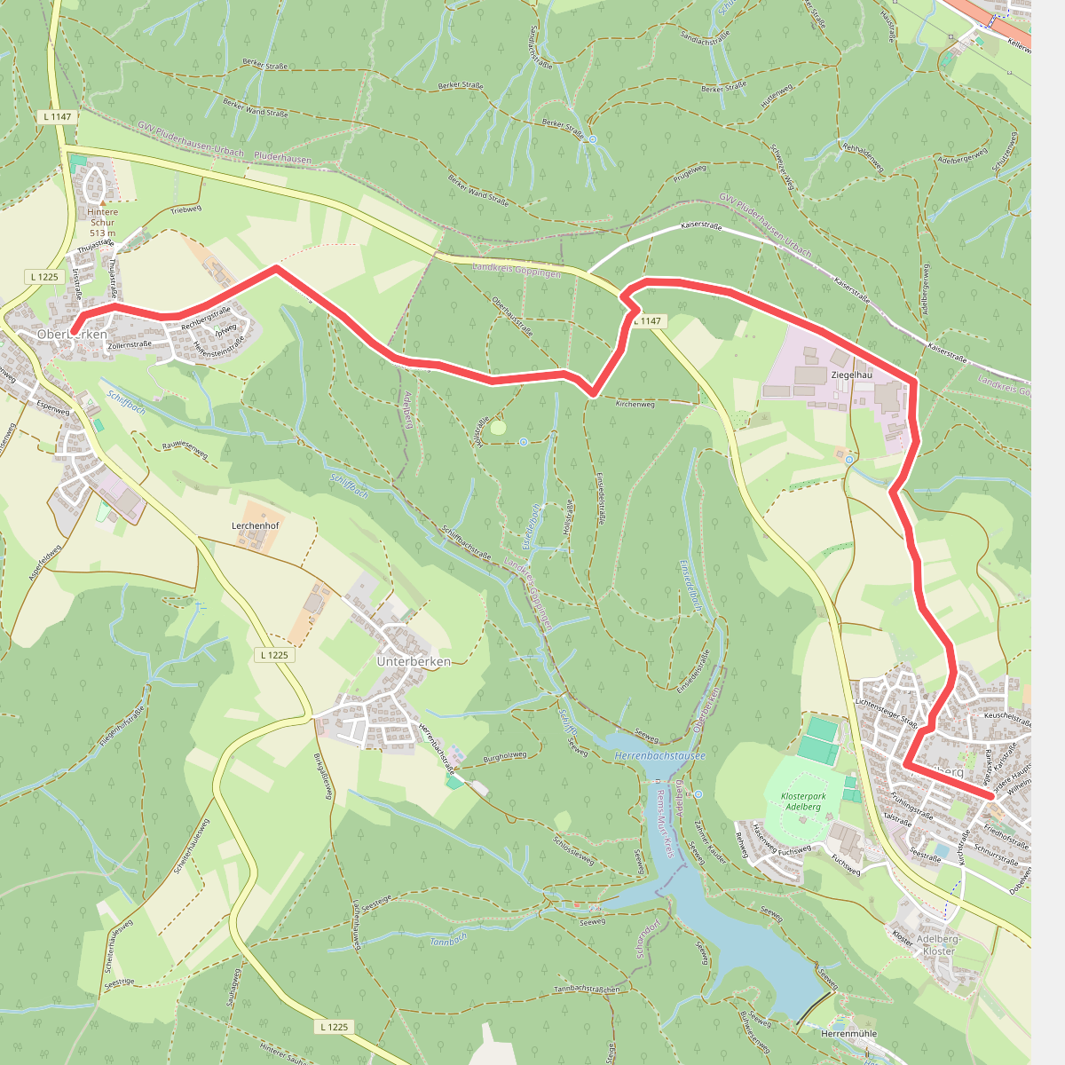 Oberberken - Adelberg
