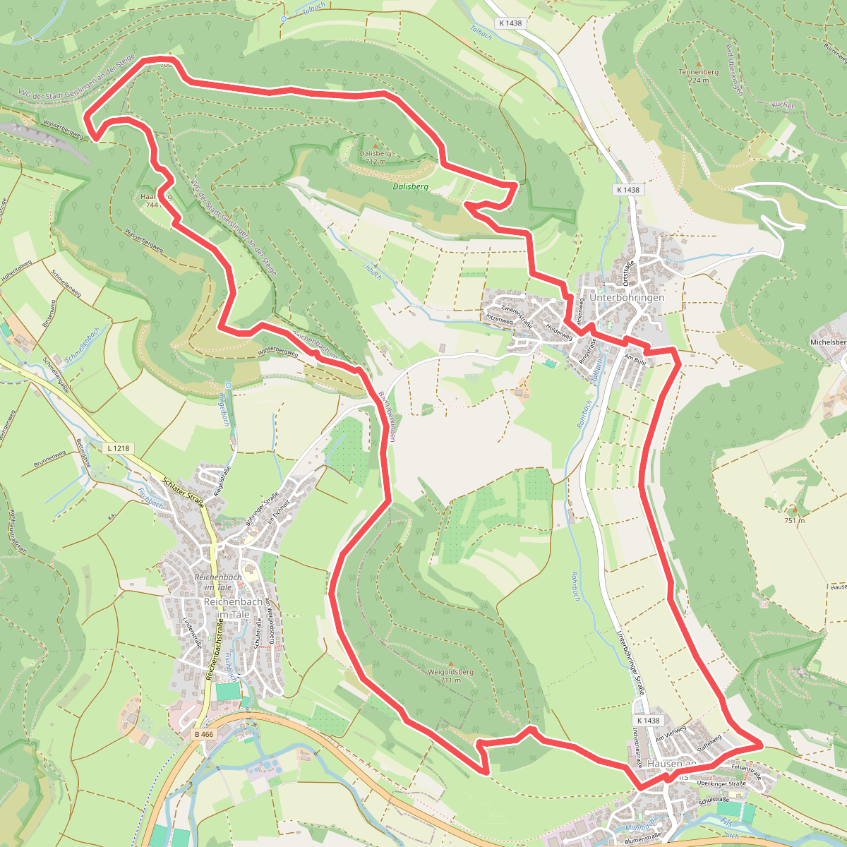 Löwenpfade: Wasserberg-Tour