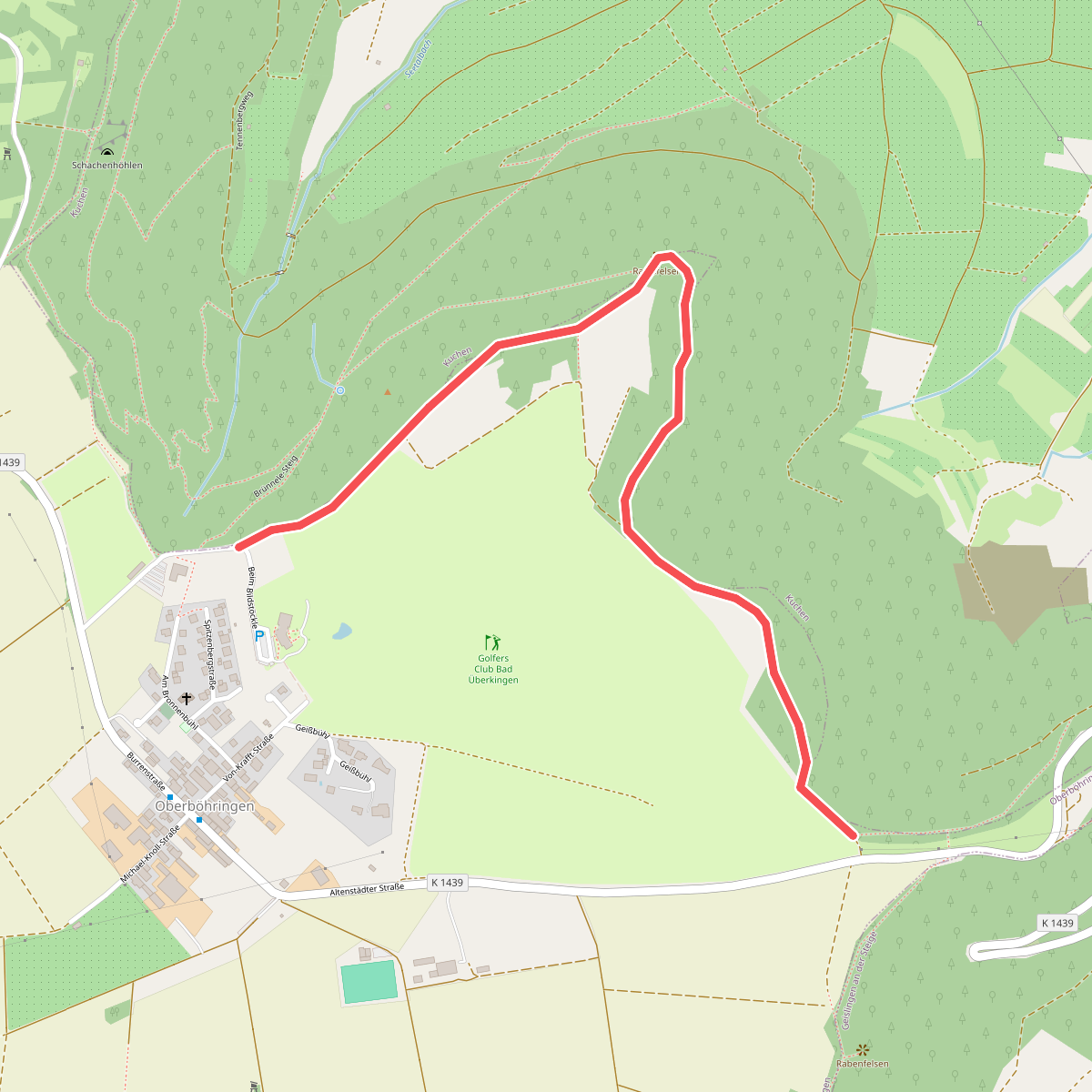 Oberböringen - Ramsfelsen