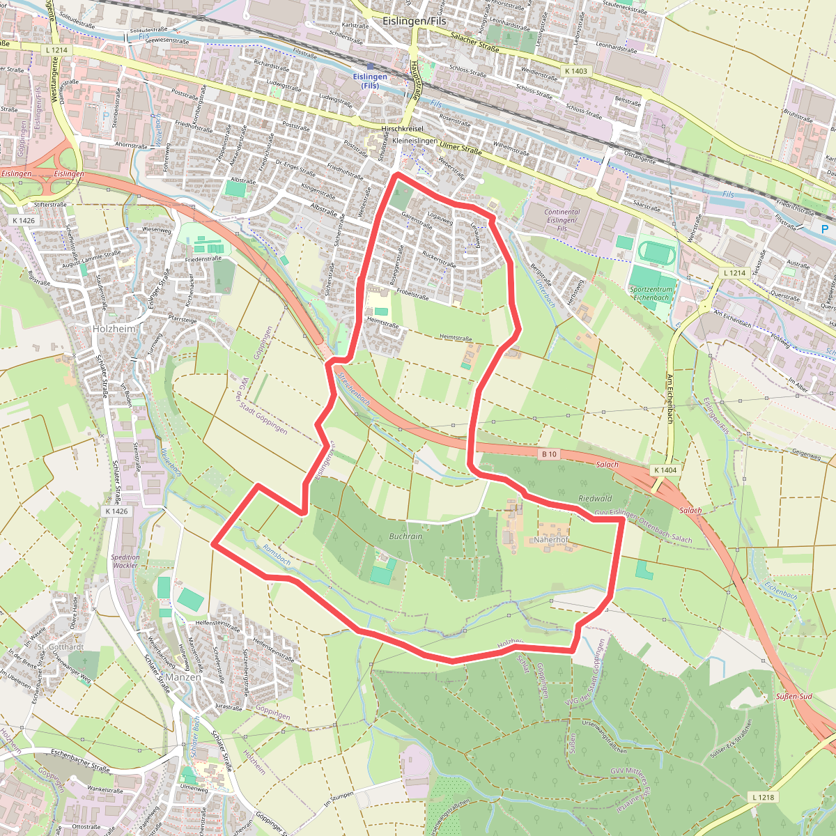 Buchrain-Riedwald-Weg